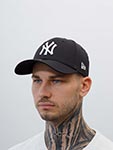 Бейсболка NEW ERA арт. 10531941 New York Yankees MLB (черный)